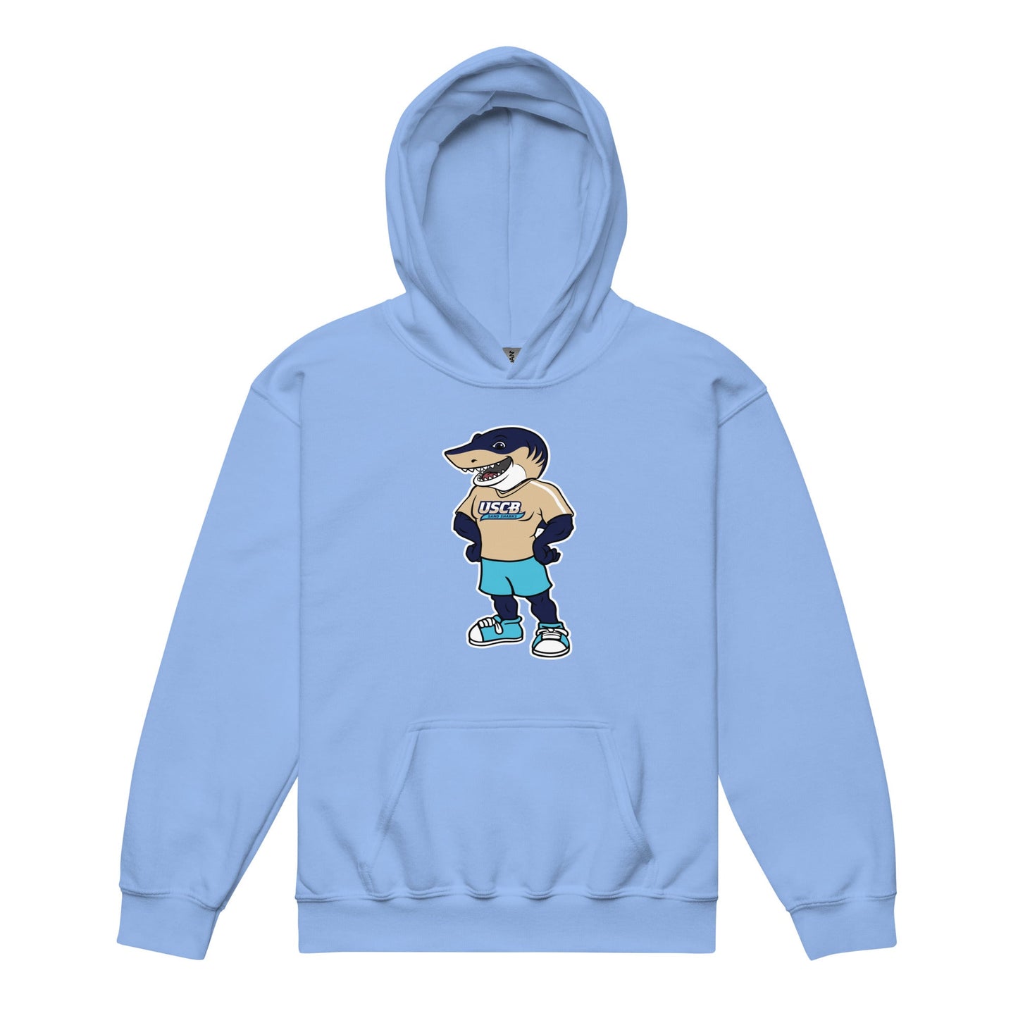 Classic | Youth Hoodie | University South Carolina Beaufort Track & Field | Mascot Logo