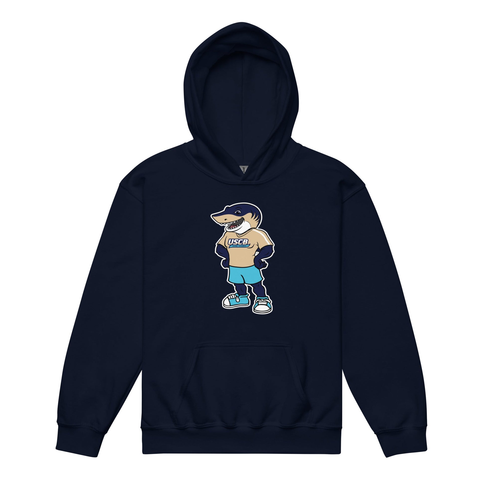 Classic | Youth Hoodie | University South Carolina Beaufort Track & Field | Mascot Logo