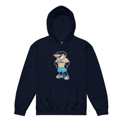 Classic | Youth Hoodie | University South Carolina Beaufort Track & Field | Mascot Logo