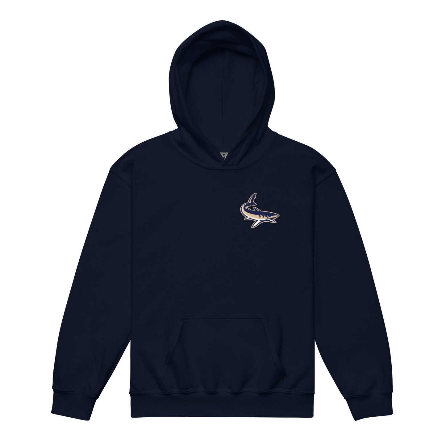 Classic | Youth Hoodie | University South Carolina Beaufort Track & Field | Shark Logo