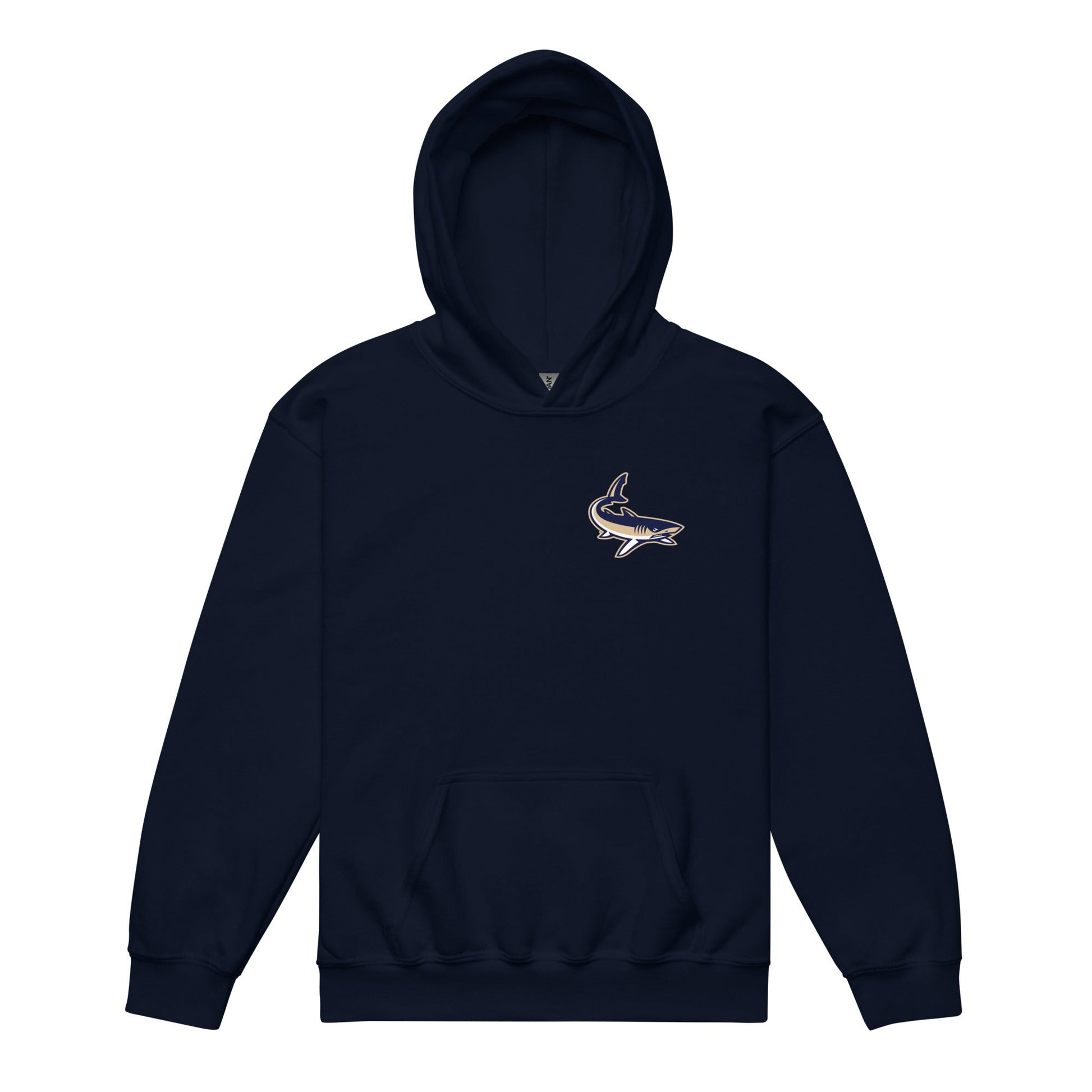 Classic | Youth Hoodie | University South Carolina Beaufort Track & Field | Shark Logo