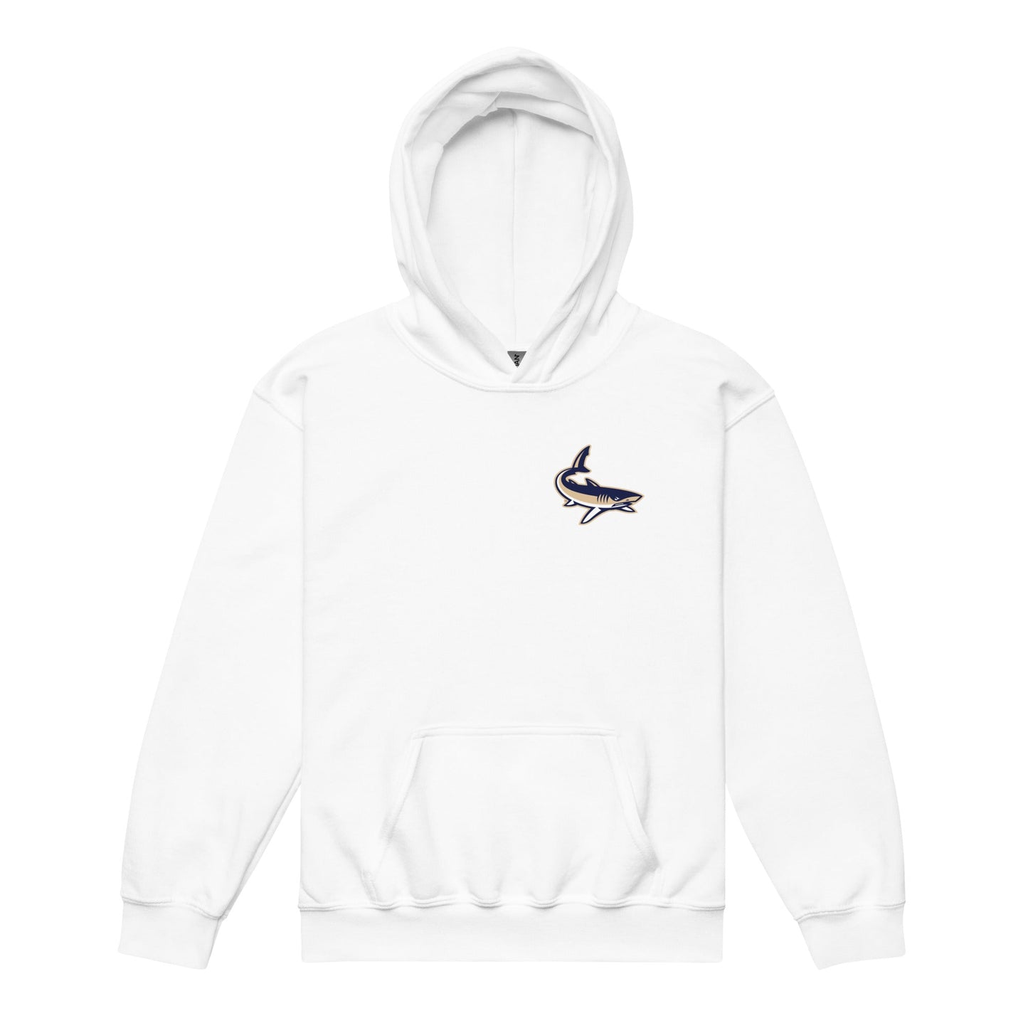 Classic | Youth Hoodie | University South Carolina Beaufort Track & Field | Shark Logo