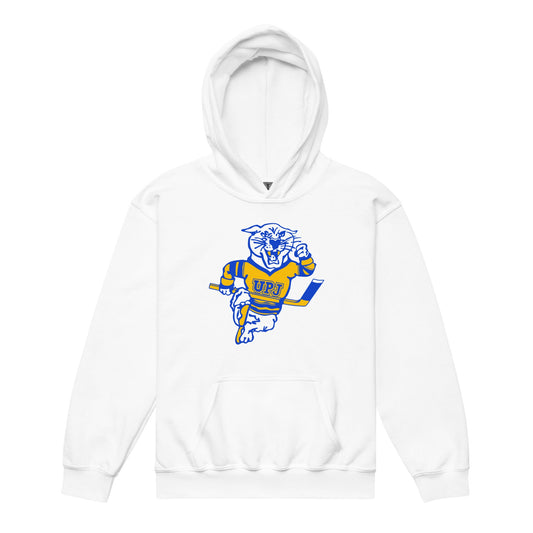 Classic | Youth Hoodie | UPJ Hockey | Mascot Logo