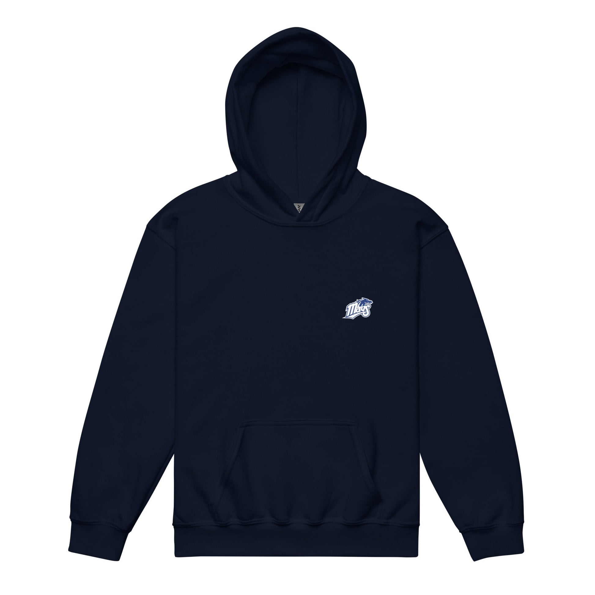 Classic | Youth Hoodie | Upper Makefield Youth Baseball & Softball League | Blue Mavs Logo