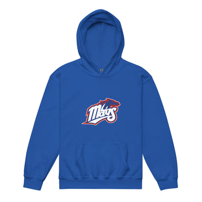Classic | Youth Hoodie | Upper Makefield Youth Baseball & Softball League | Mavs Logo