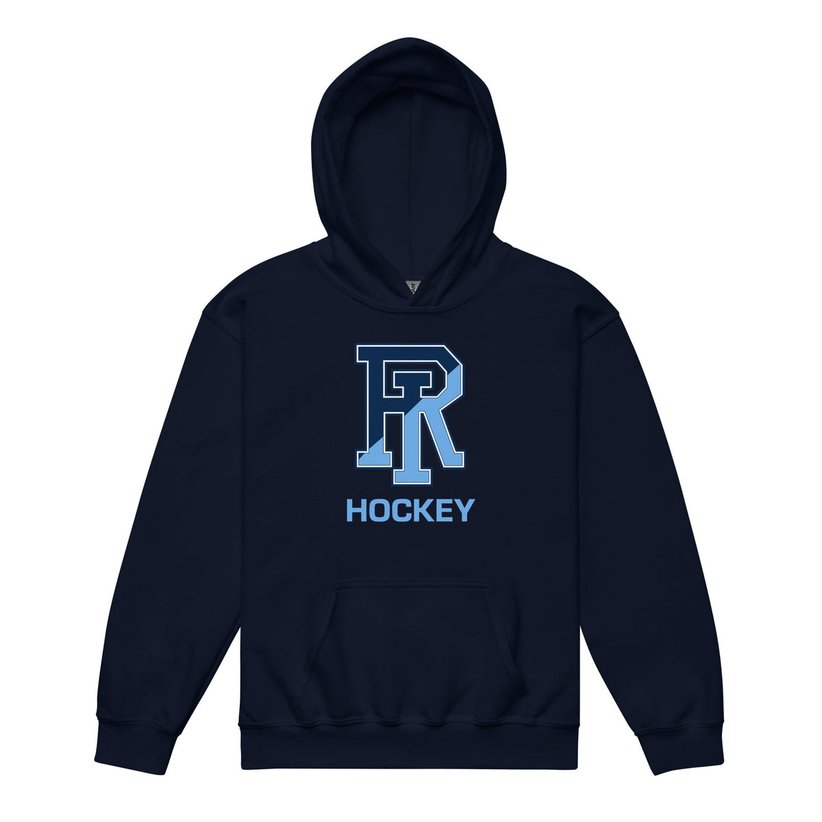 Classic | Youth Hoodie | URI Men’s Hockey | Vanguard Logo