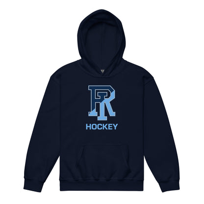 Classic | Youth Hoodie | URI Men’s Hockey | Vanguard Logo