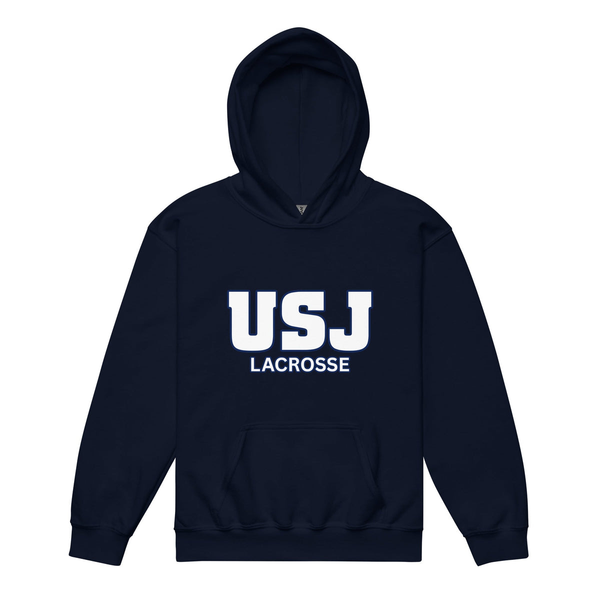 Classic | Youth Hoodie | USJ women’s lacrosse | Modern Script Logo