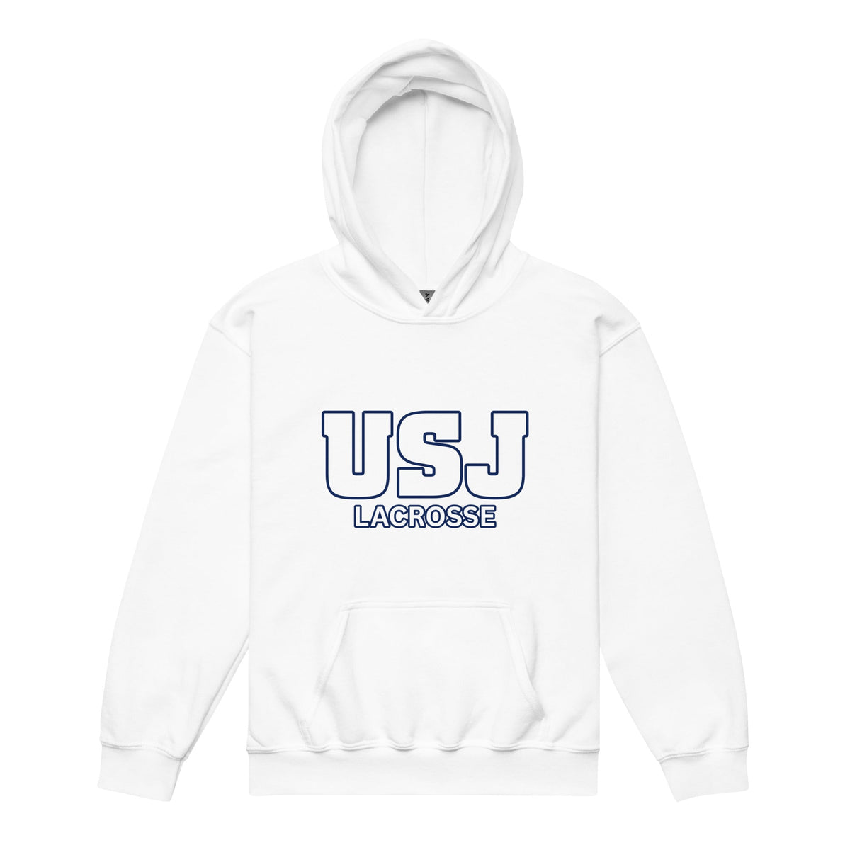 Classic | Youth Hoodie | USJ women’s lacrosse | Modern Script Logo