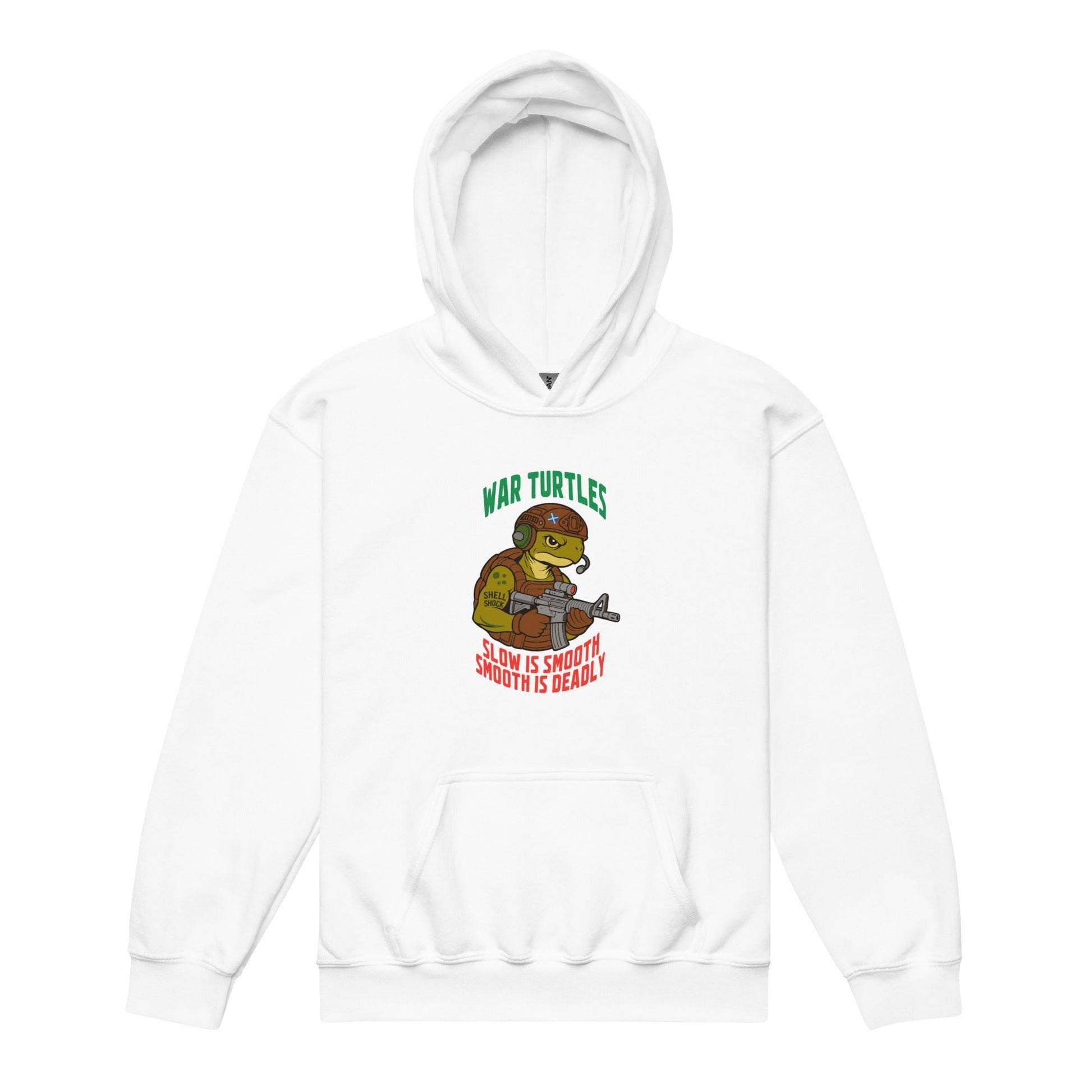 Classic | Youth Hoodie | War Turtles | Mascot Logo