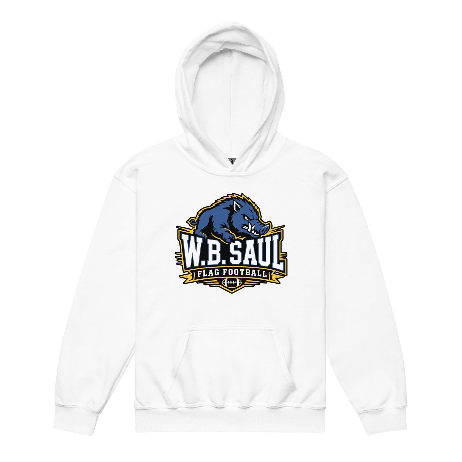 Classic | Youth Hoodie | W.B.Saul Razorbacks | Crest Logo