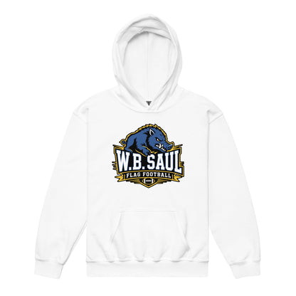 Classic | Youth Hoodie | W.B.Saul Razorbacks | Crest Logo
