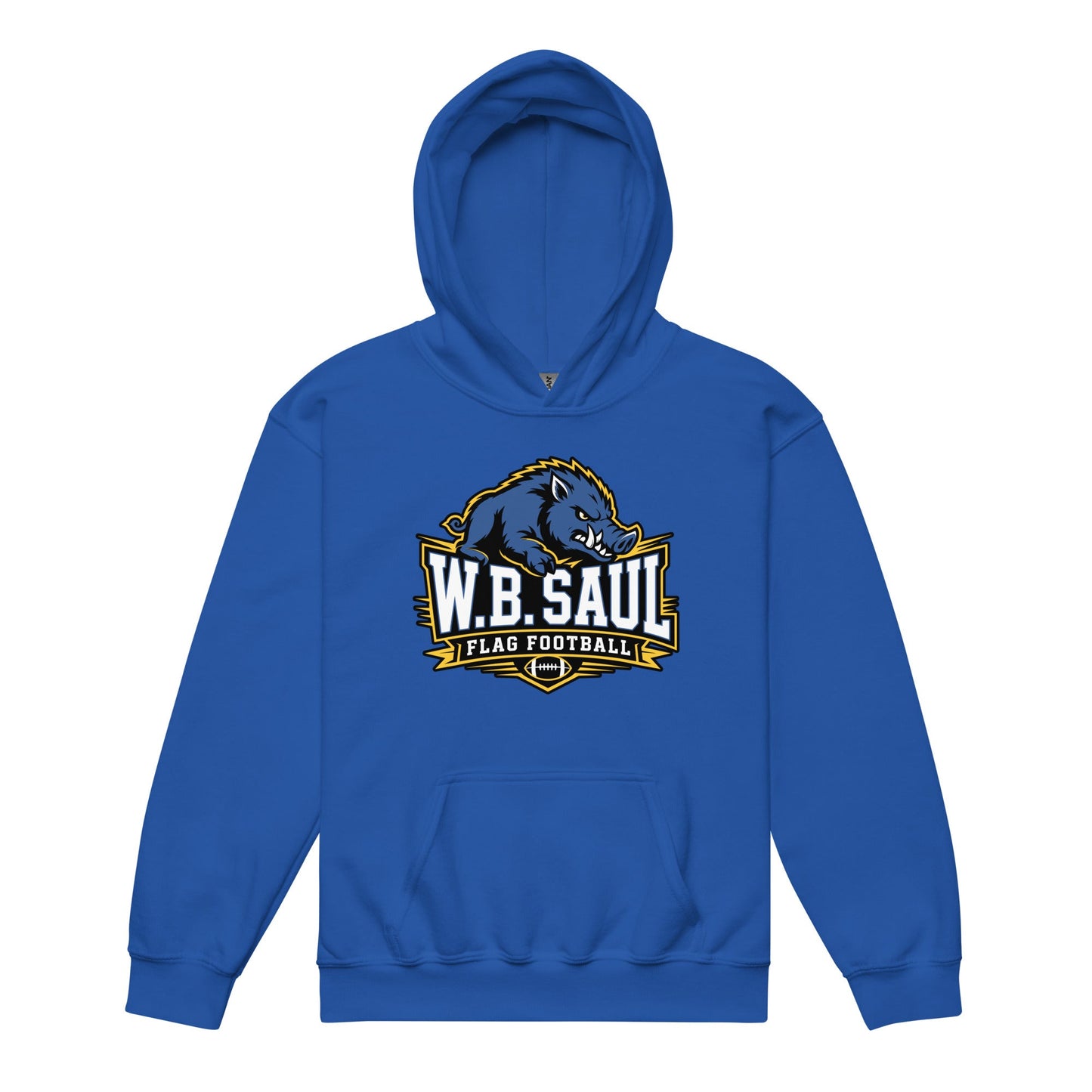 Classic | Youth Hoodie | W.B.Saul Razorbacks | Crest Logo