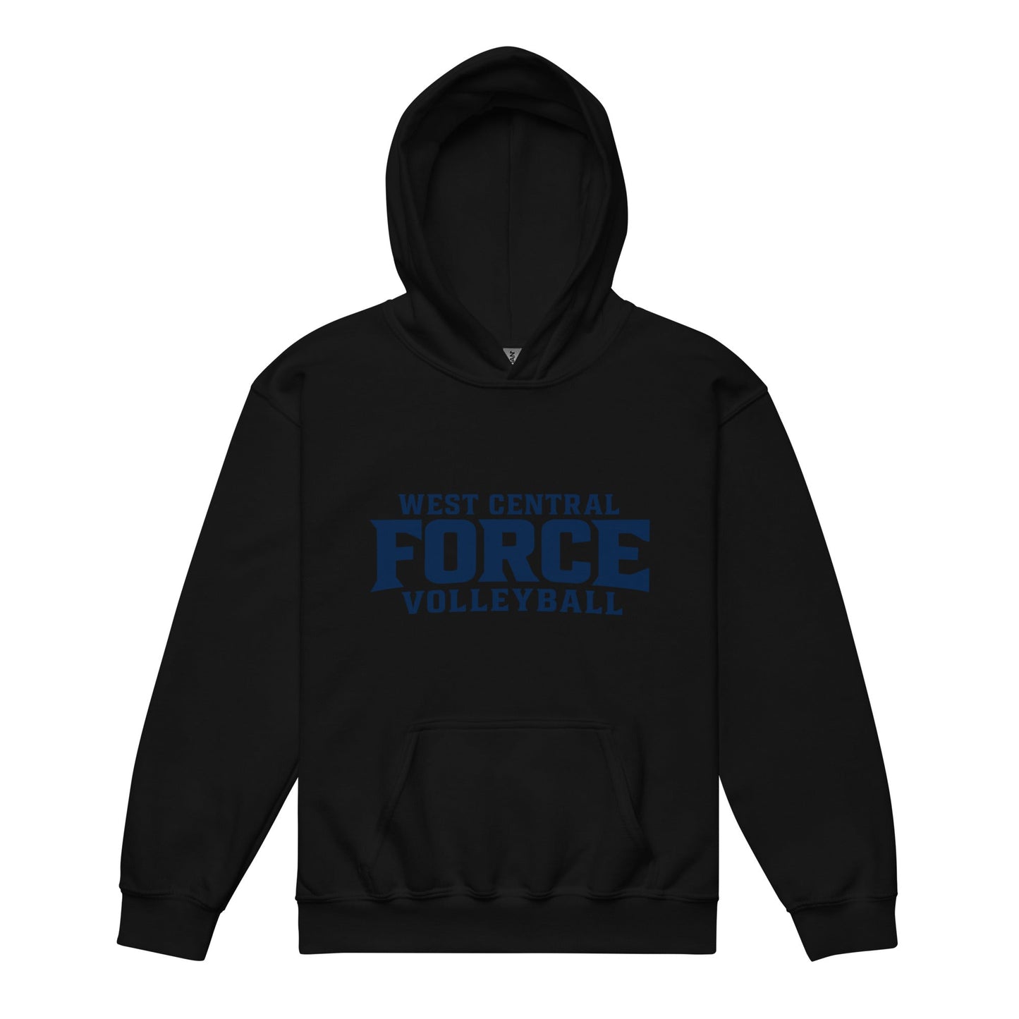 Classic | Youth Hoodie | West Central Force Volleyball | Blue Logo