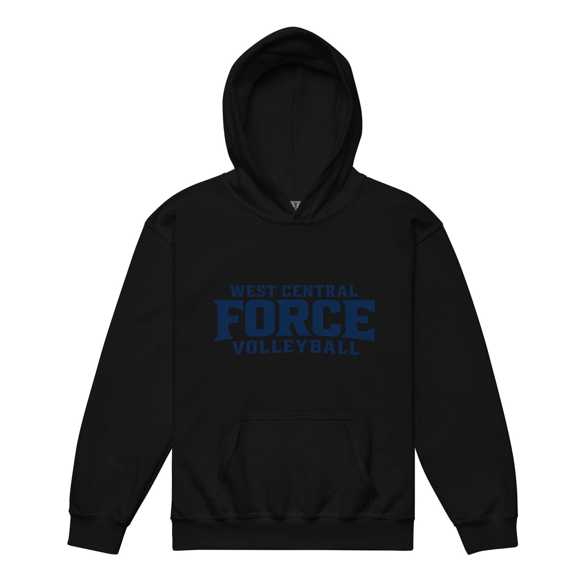 Classic | Youth Hoodie | West Central Force Volleyball | Blue Logo