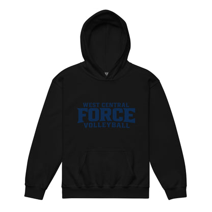 Classic | Youth Hoodie | West Central Force Volleyball | Blue Logo