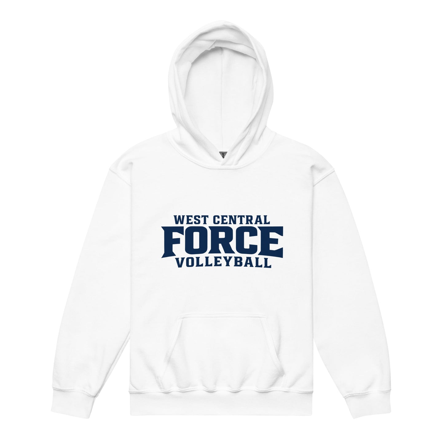 Classic | Youth Hoodie | West Central Force Volleyball | Blue Logo