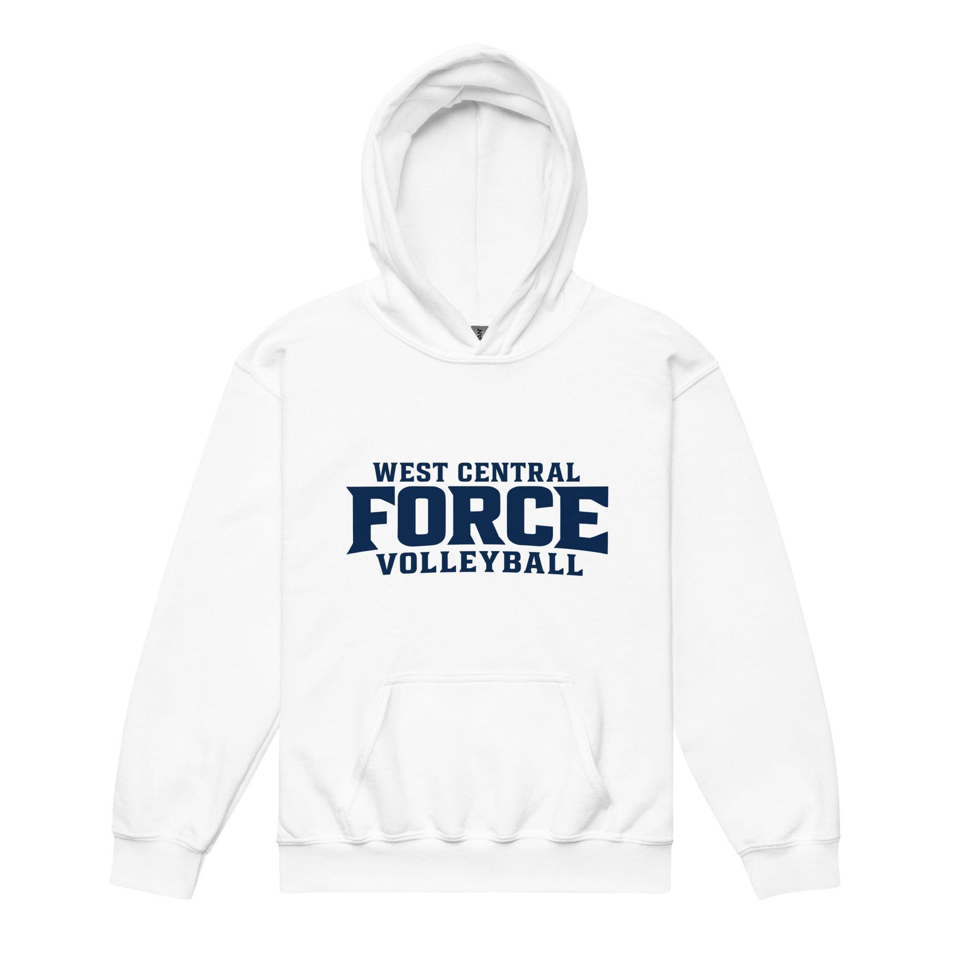 Classic | Youth Hoodie | West Central Force Volleyball | Blue Logo
