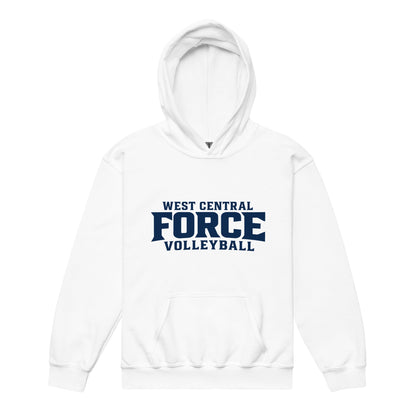 Classic | Youth Hoodie | West Central Force Volleyball | Blue Logo