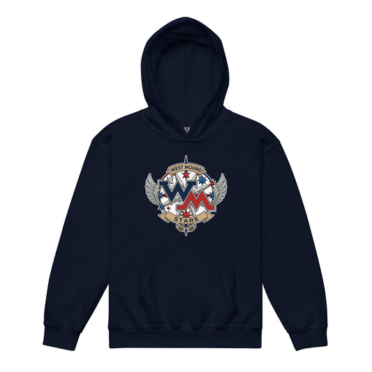 Classic | Youth Hoodie | West Mound Stars | Crest Logo