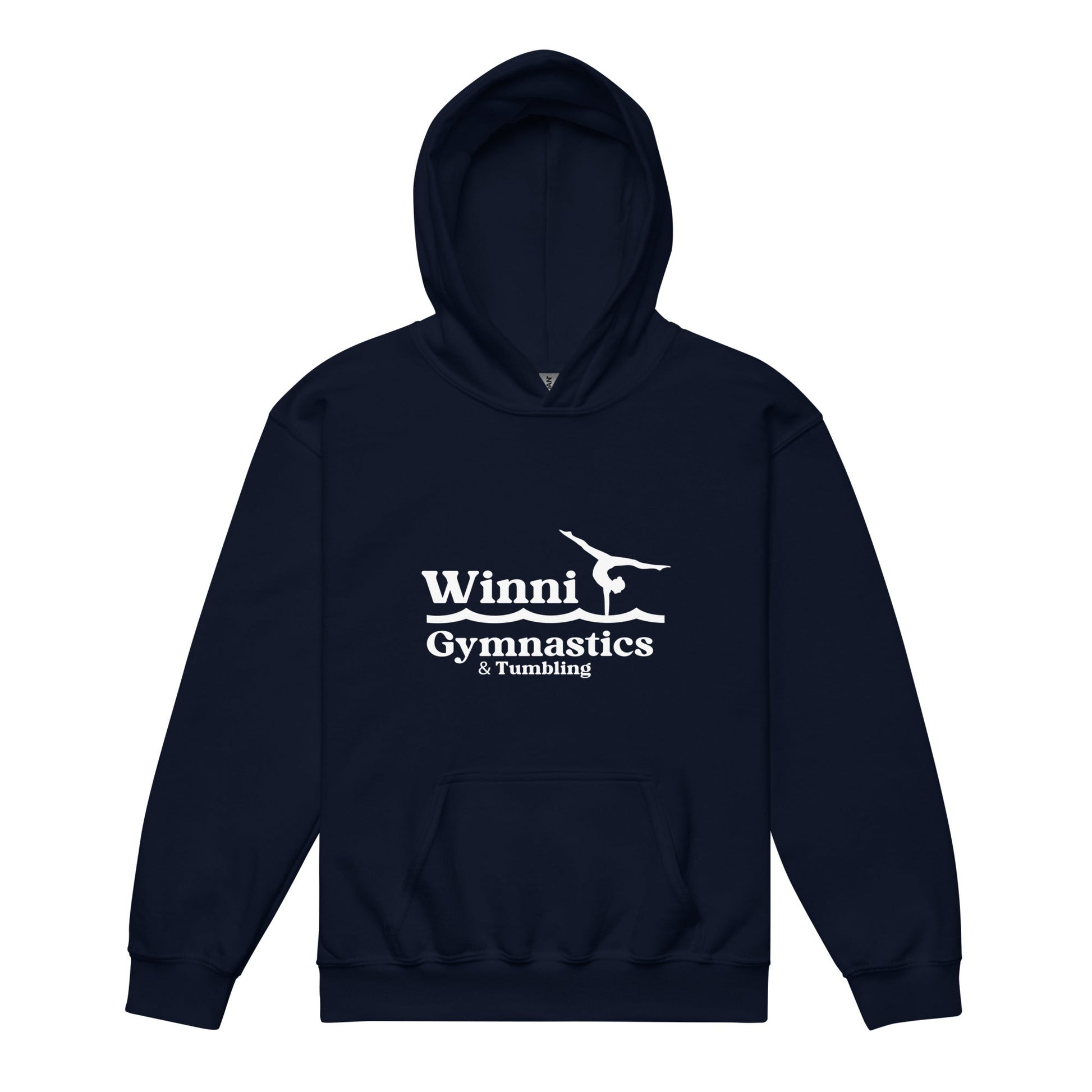 Classic | Youth Hoodie | Winni Gymnastics | Tumbling Logo