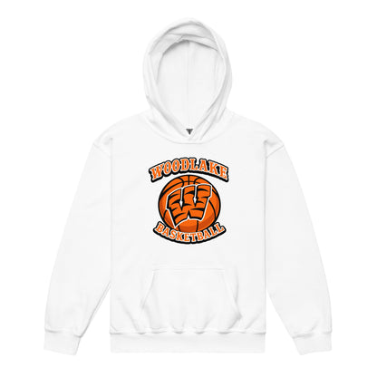 Classic | Youth Hoodie | Woodlake Boys Basketball | Athletics Logo