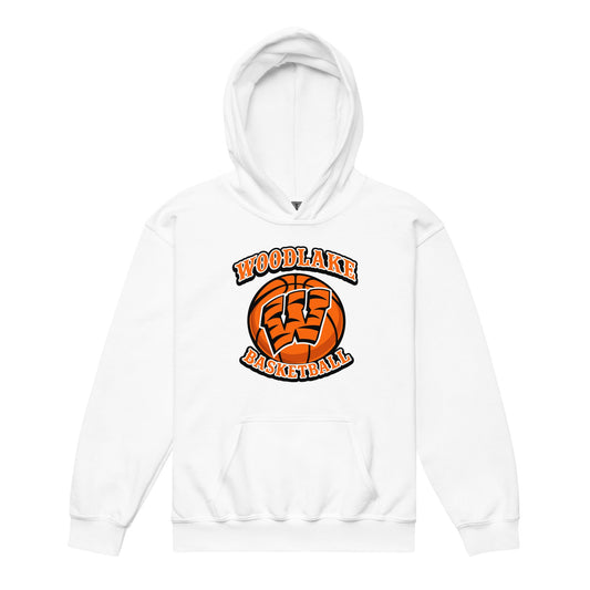 Classic | Youth Hoodie | Woodlake Boys Basketball | Athletics Logo