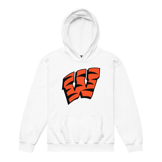 Classic | Youth Hoodie | Woodlake Boys Basketball | W Crest Logo