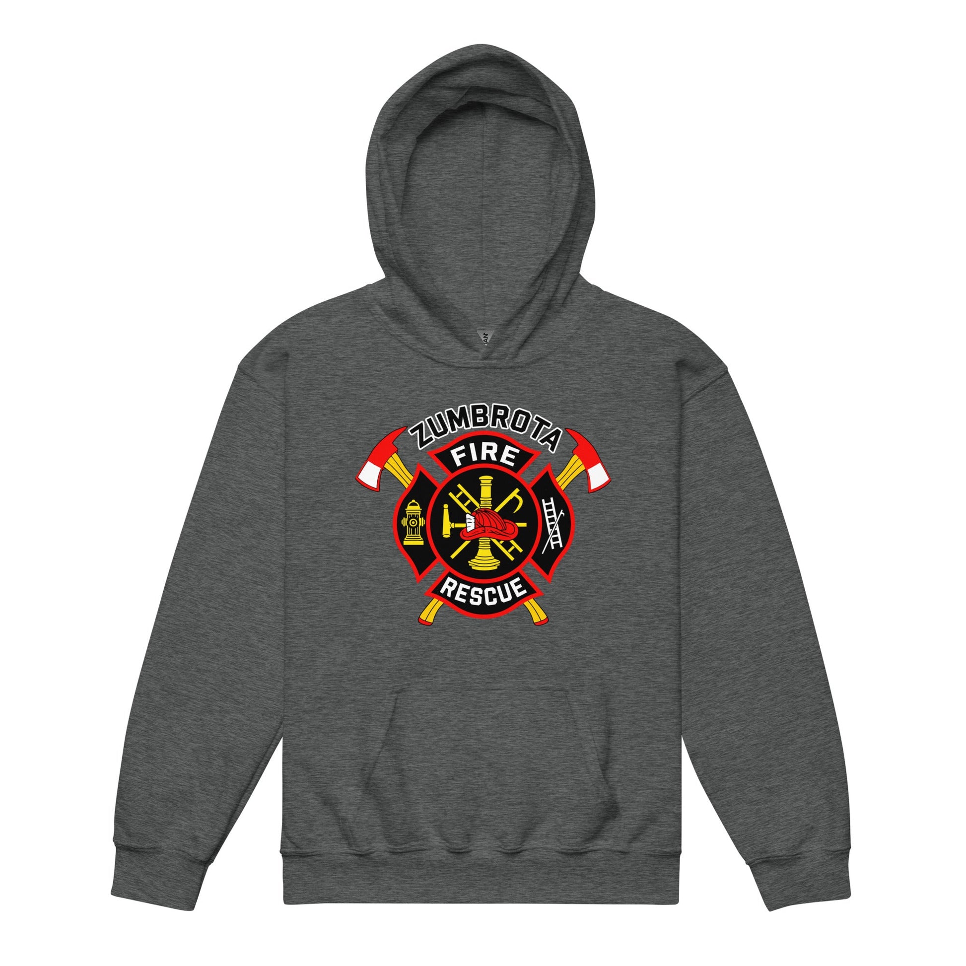 Classic | Youth Hoodie | Zumbrota Fire Department | Vanguard Logo