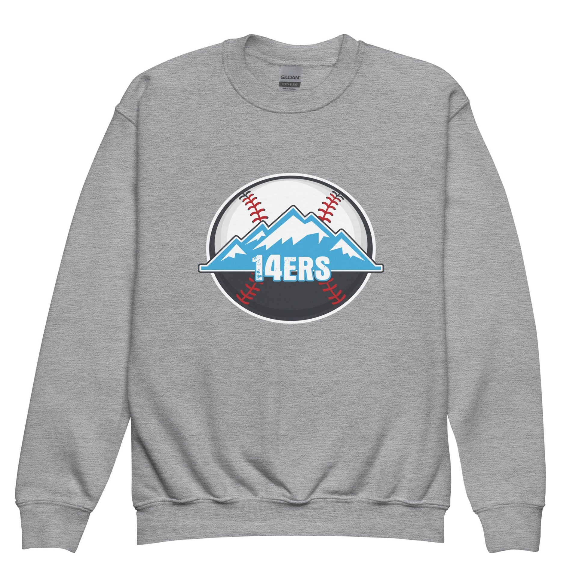 Classic | Youth Sweatshirt | 14ers Baseball | Athletics Logo