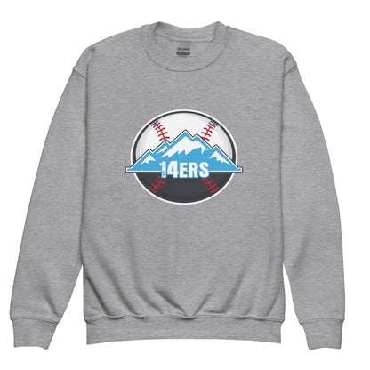 Classic | Youth Sweatshirt | 14ers Baseball | Athletics Logo