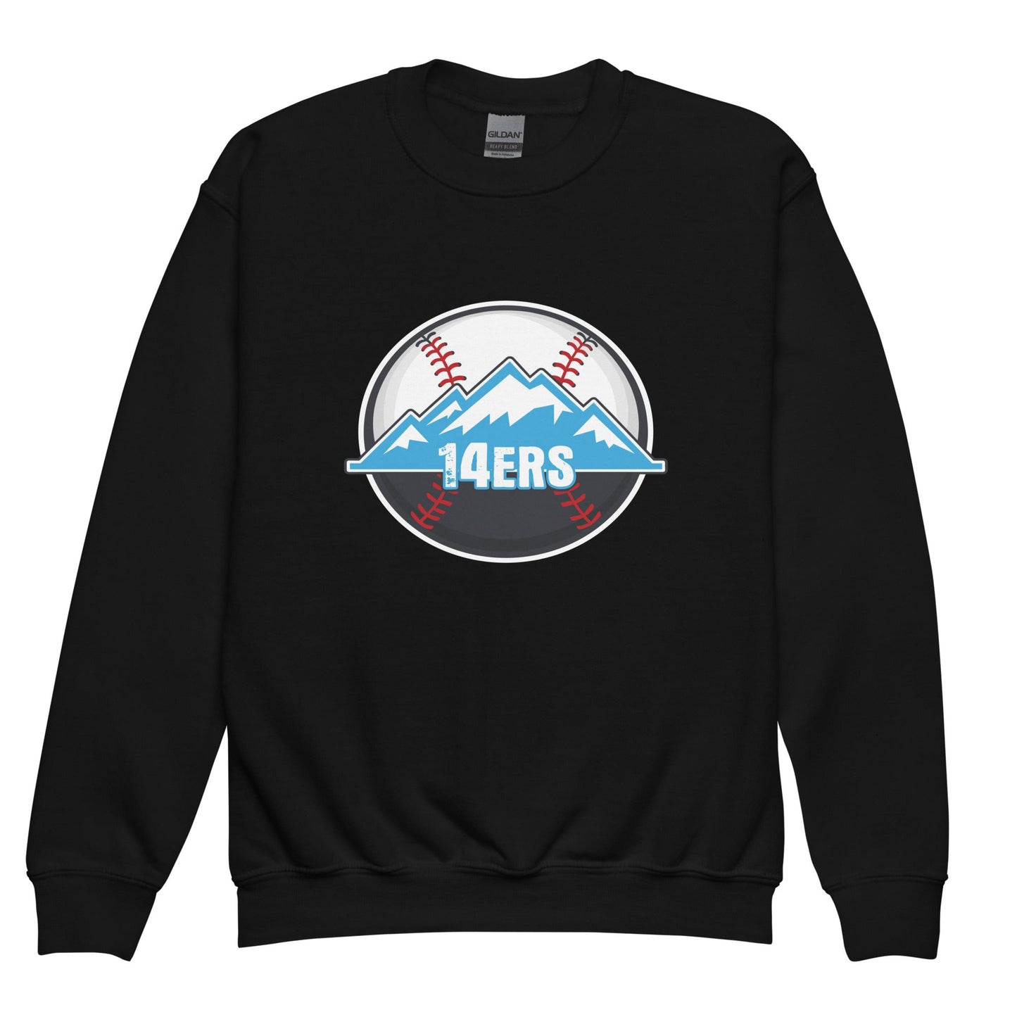 Classic | Youth Sweatshirt | 14ers Baseball | Athletics Logo