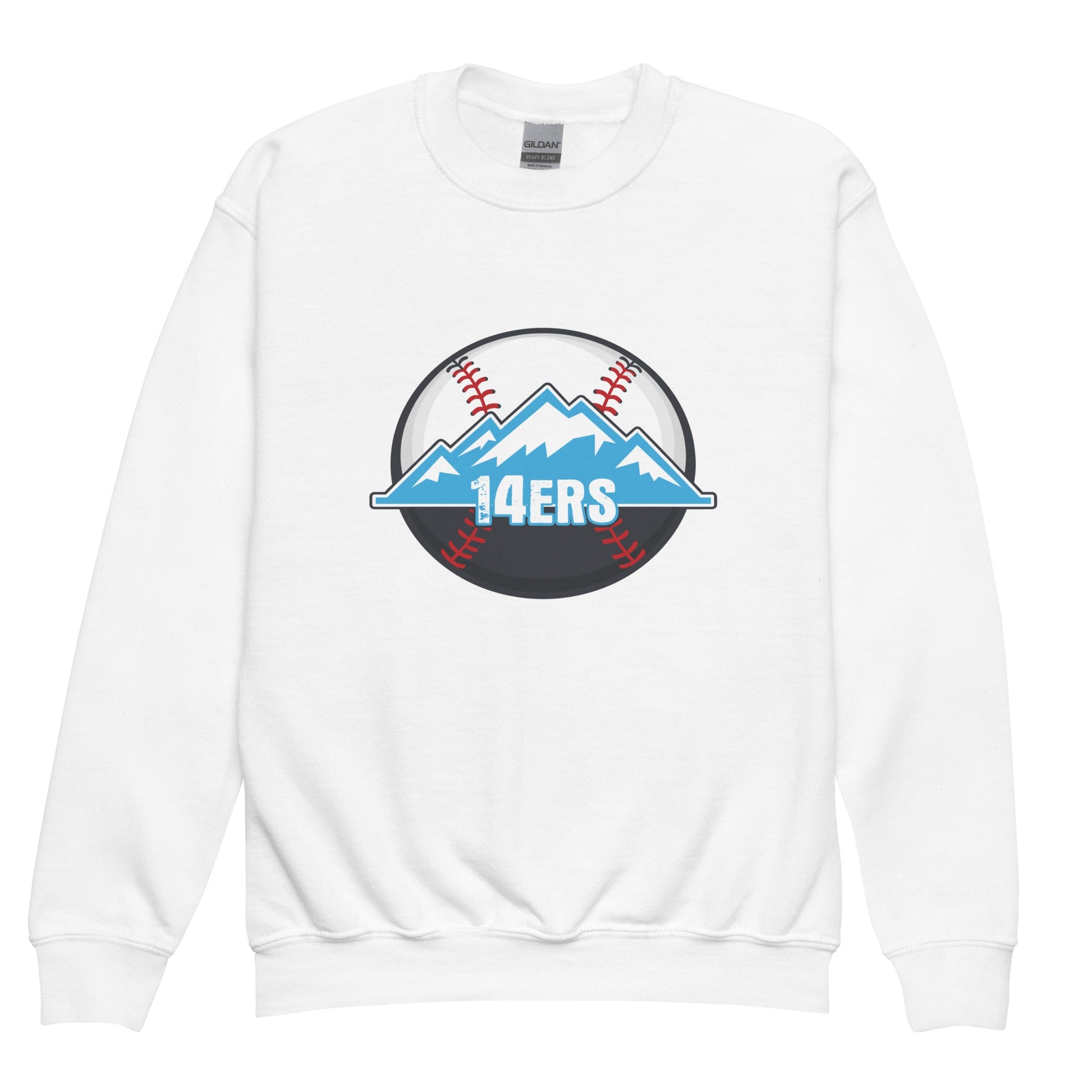 Classic | Youth Sweatshirt | 14ers Baseball | Athletics Logo