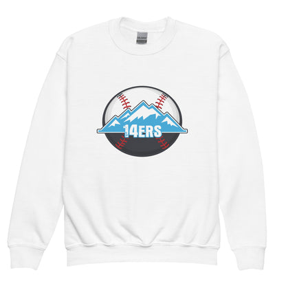 Classic | Youth Sweatshirt | 14ers Baseball | Athletics Logo