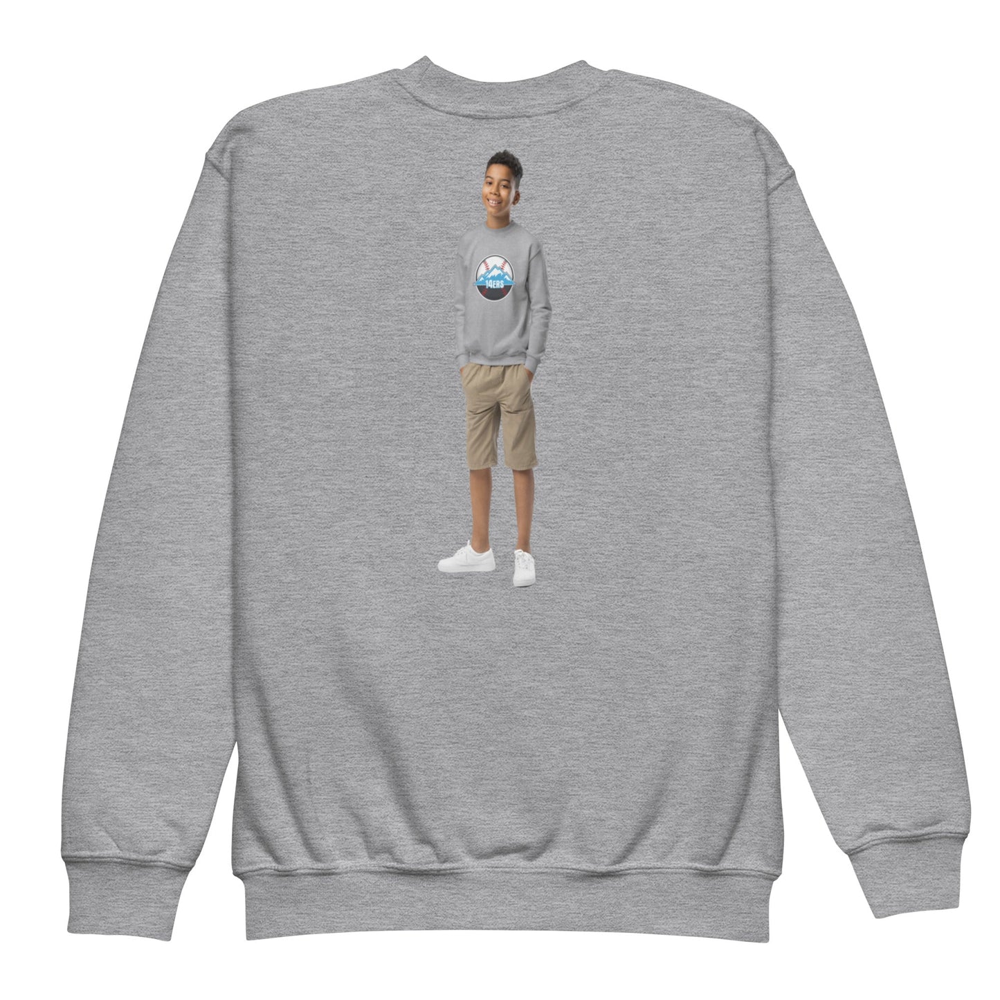 Classic | Youth Sweatshirt | 14ers Baseball | Athletics Logo