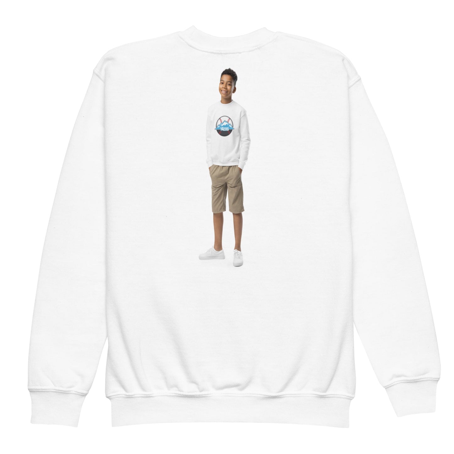 Classic | Youth Sweatshirt | 14ers Baseball | Athletics Logo