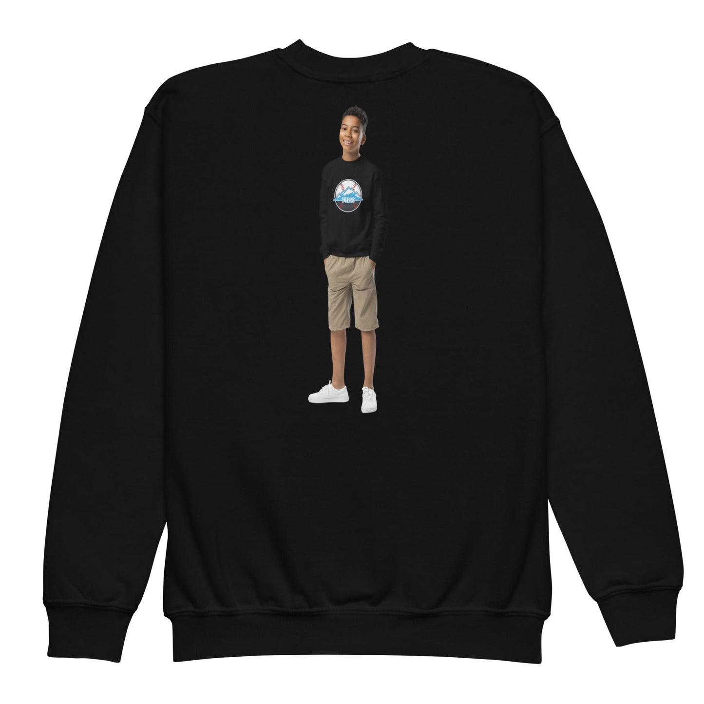 Classic | Youth Sweatshirt | 14ers Baseball | Athletics Logo