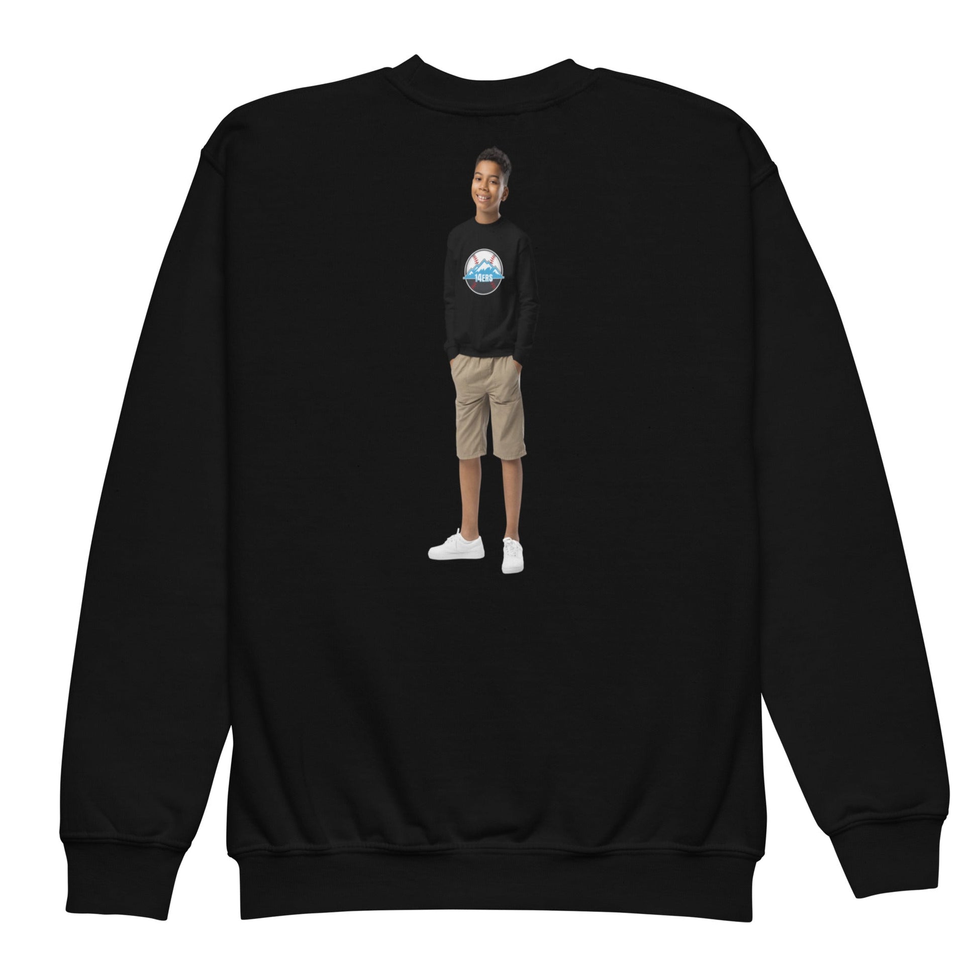Classic | Youth Sweatshirt | 14ers Baseball | Athletics Logo