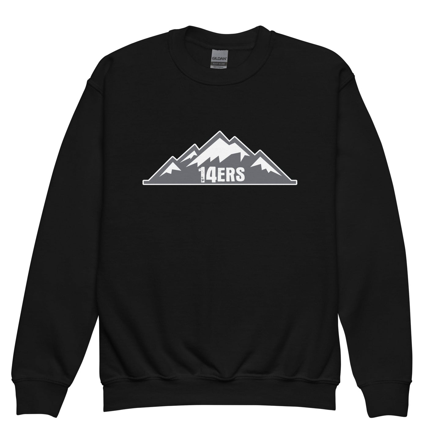 Classic | Youth Sweatshirt | 14ers Baseball | Grey Logo