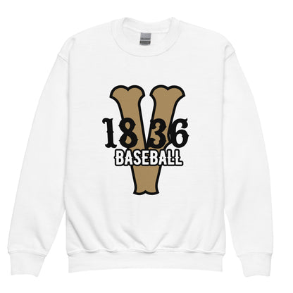 Classic | Youth Sweatshirt | 1836 Volunteers Baseball | Crest Logo