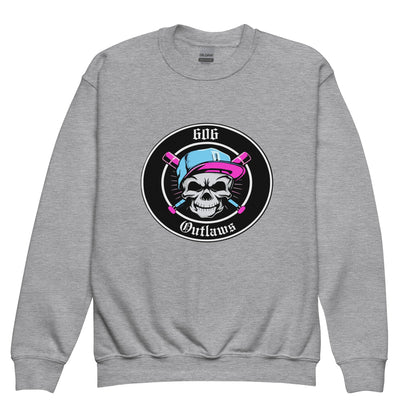 Classic | Youth Sweatshirt | 606 Outlaws Baseball | Badge Logo
