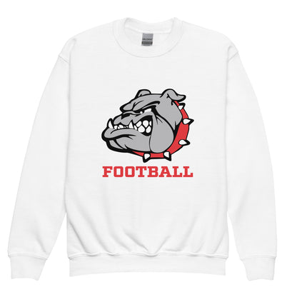 Classic | Youth Sweatshirt | 6th Grade Bulldogs Team | Football Logo