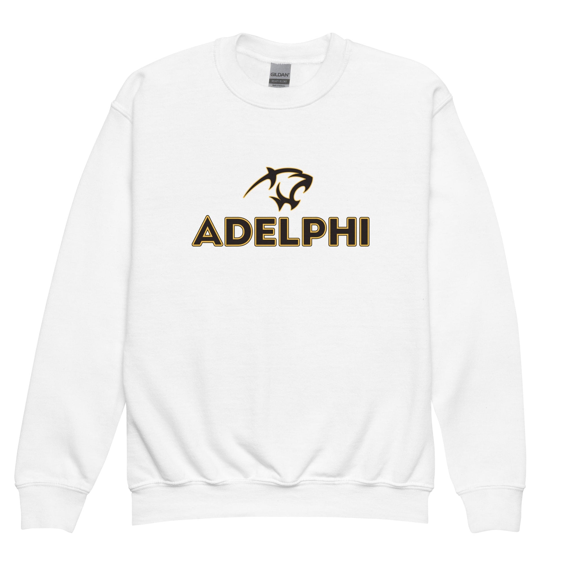 Classic | Youth Sweatshirt | Adelphi Womens Soccer | Apex Panther Logo