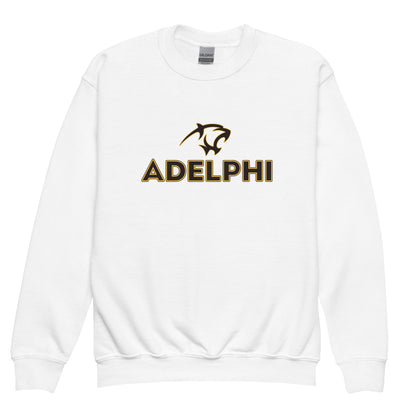 Classic | Youth Sweatshirt | Adelphi Womens Soccer | Apex Panther Logo