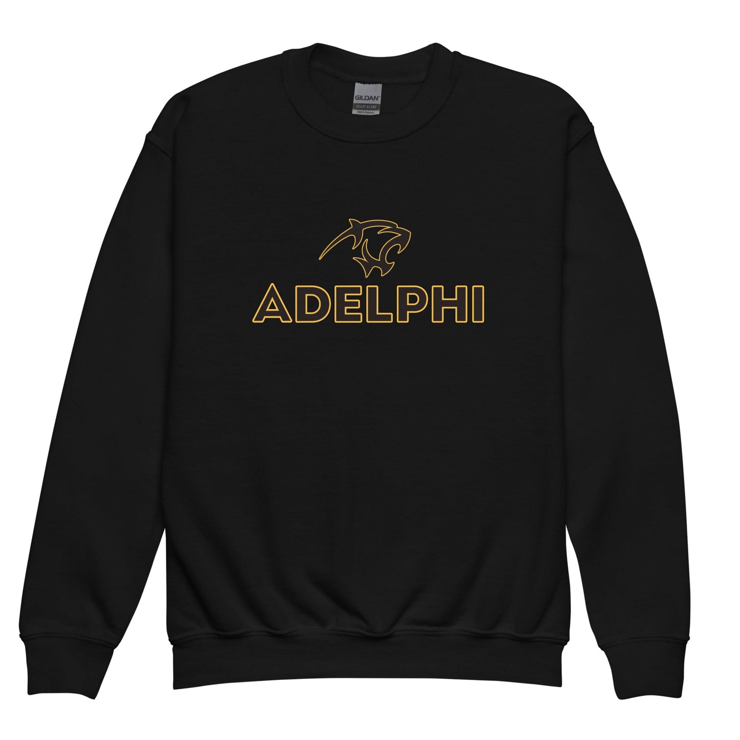 Classic | Youth Sweatshirt | Adelphi Womens Soccer | Apex Panther Logo