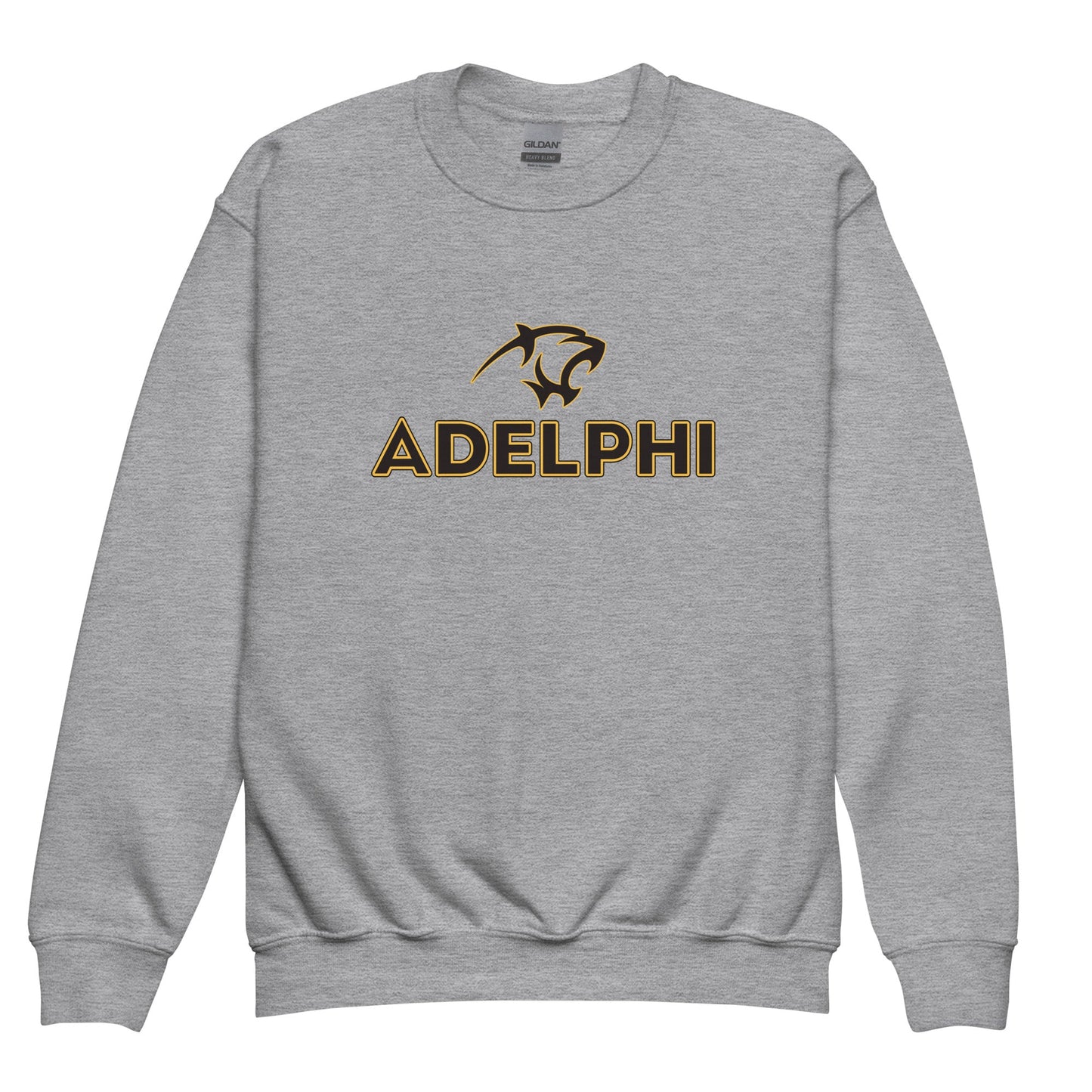 Classic | Youth Sweatshirt | Adelphi Womens Soccer | Apex Panther Logo