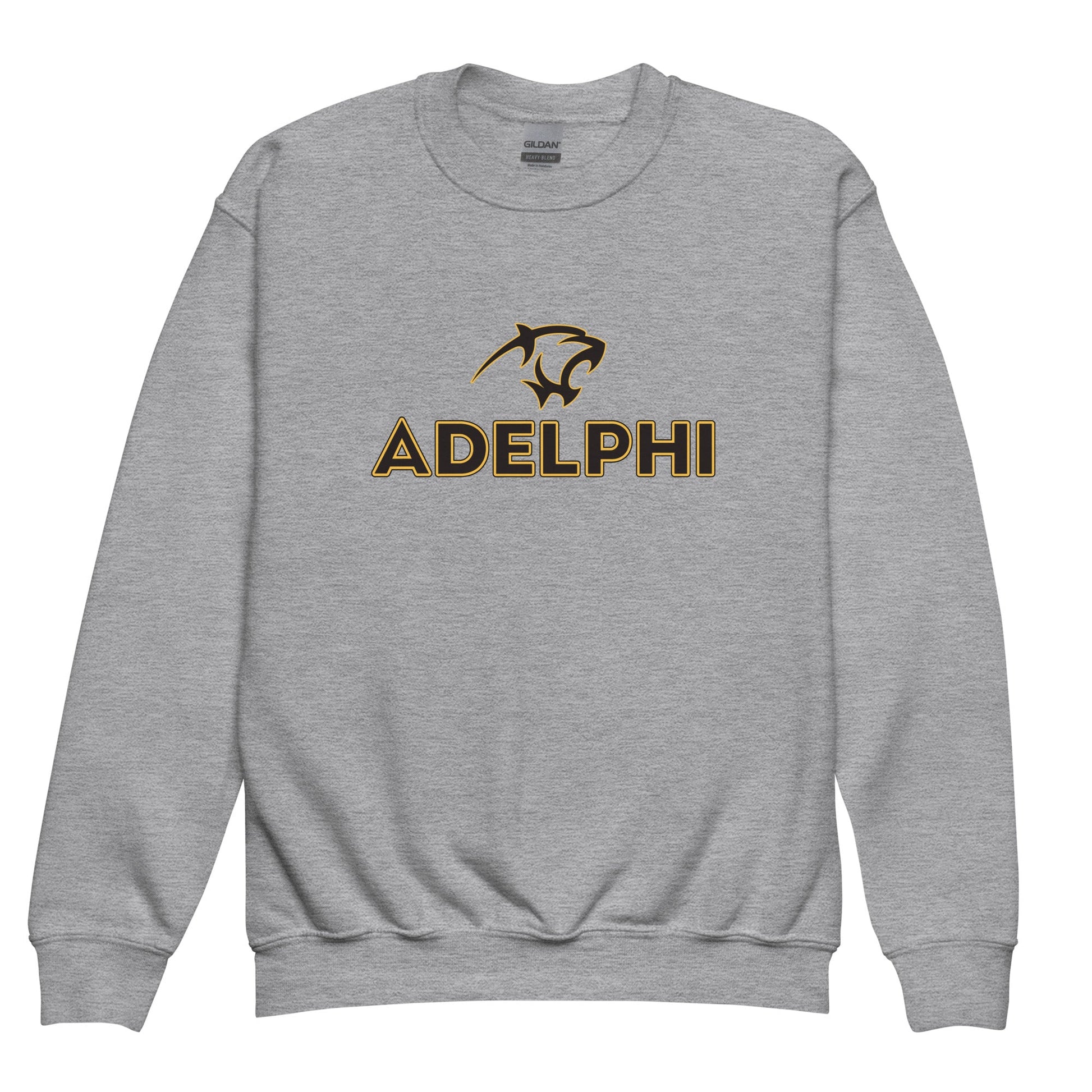Classic | Youth Sweatshirt | Adelphi Womens Soccer | Apex Panther Logo