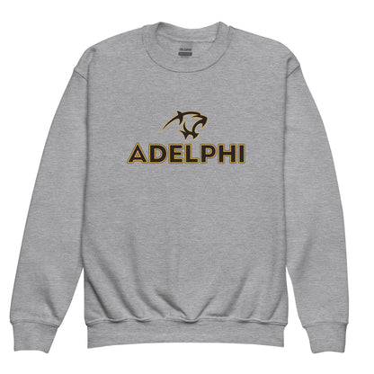 Classic | Youth Sweatshirt | Adelphi Womens Soccer | Apex Panther Logo