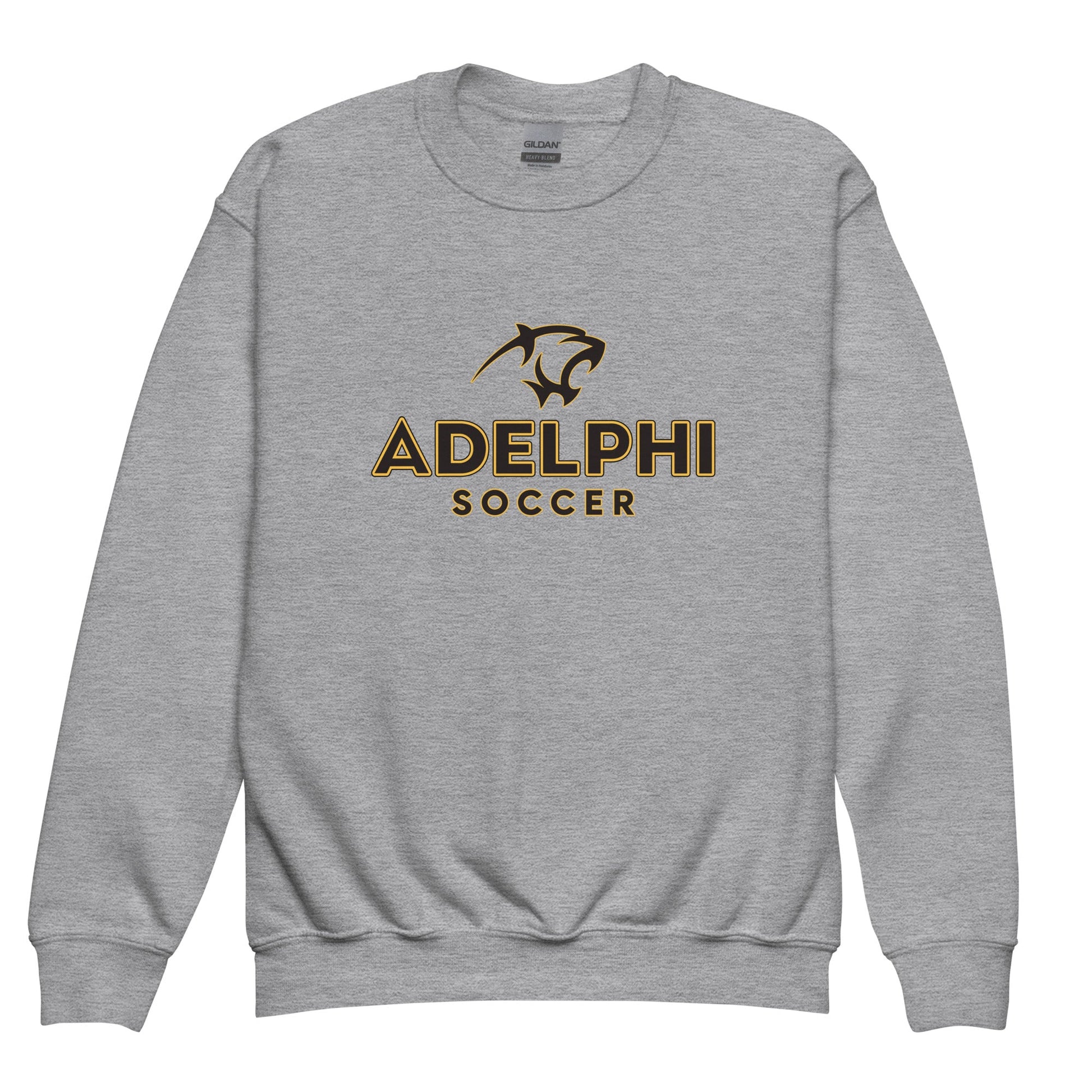 Classic | Youth Sweatshirt | Adelphi Womens Soccer | Vanguard Mark Logo