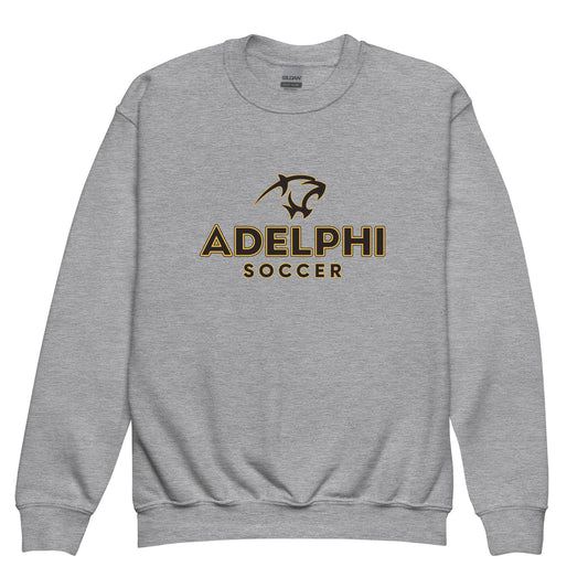 Classic | Youth Sweatshirt | Adelphi Womens Soccer | Vanguard Mark Logo
